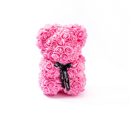 Medium Rose Bear - Pink